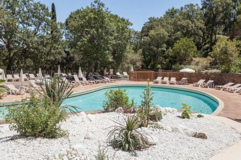 Les Restanques 2150 Vue Mer Grimaud Exteriör bild