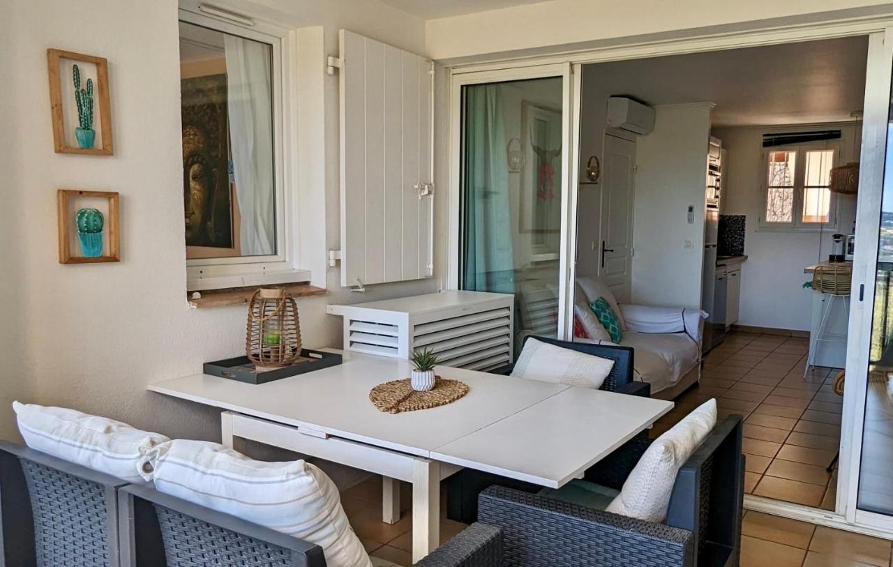 Les Restanques 2150 Vue Mer Grimaud Exteriör bild