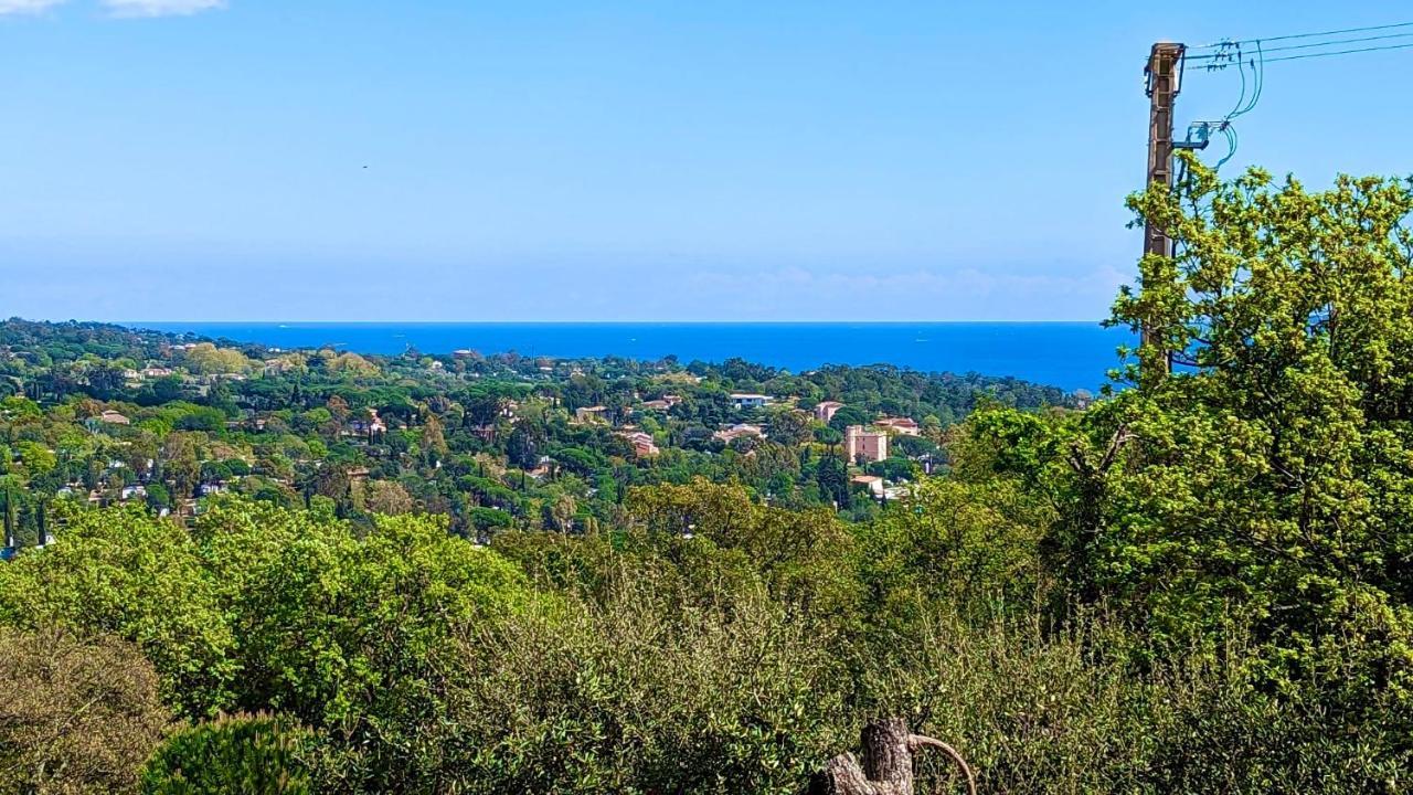 Les Restanques 2150 Vue Mer Grimaud Exteriör bild