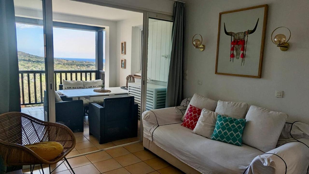 Les Restanques 2150 Vue Mer Grimaud Exteriör bild