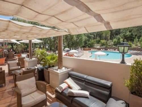 Les Restanques 2150 Vue Mer Grimaud Exteriör bild